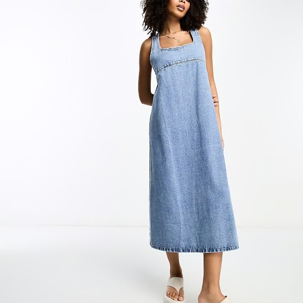 ASOS denim dress